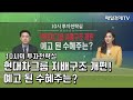 [10시 투자전략실] 현대차그룹 지배구조 개편! 예고 된 수혜주는? - 현대글로비스·현대모비스·현대건설 / 매일경제TV