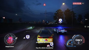 Need for Speed Unbound heat 5 cop chase