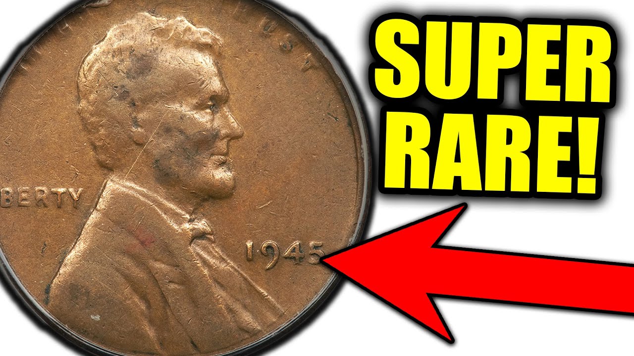 Rare 1945 Wheat Pennies That Are Actually Worth Money!! - Youtube