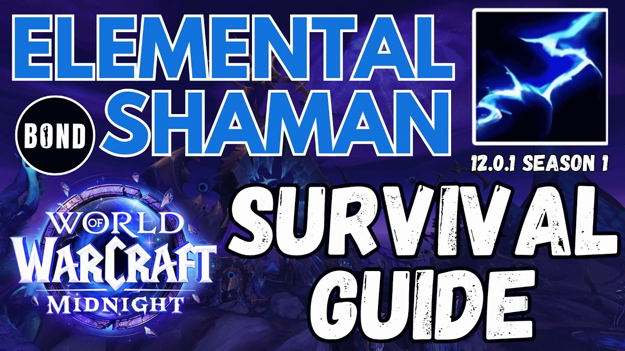 Midnight 12.0 Elemental Shaman Survival Guide (Raid & M+) Talents ...