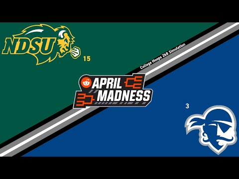 r/CollegeBasketball Virtual Tournament | Sweet Sixteen | (15) North Dakota State vs (3) Seton Hall