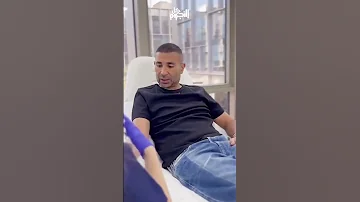 أحمد سعد يتعرض لحادث مروع مع زوجته وأولاده 