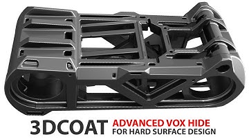 3D Coat Advanced Vox Hide For Hard Surface Design