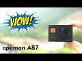 SORPRENDENTE!!! - NUOVA APEMAN A87 4K 60fps e Display Touch