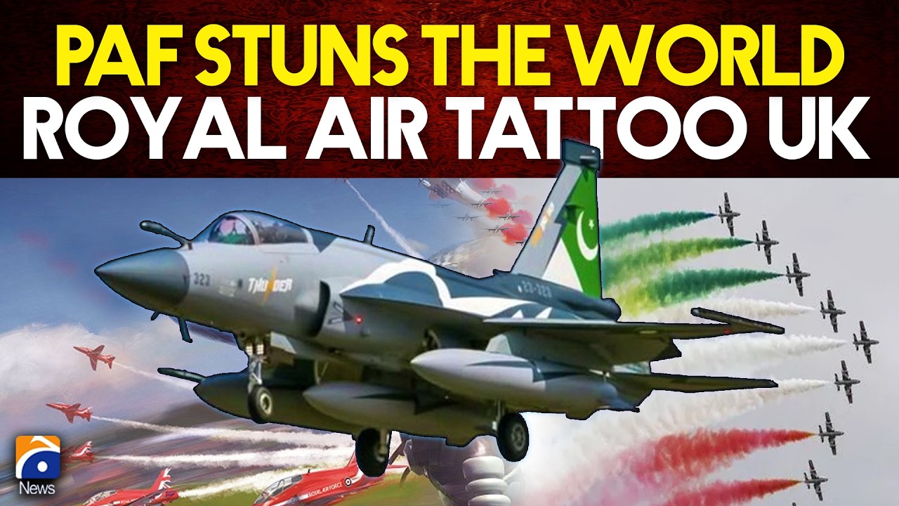 Pakistan Air Force Dominates Royal Air Tattoo UK  | Geo News English