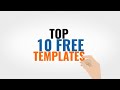 Top 10 free logo intro after effects templates i intro logo animation template