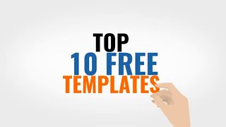 Top 10 free Logo Intro After Effects templates I intro logo animation template