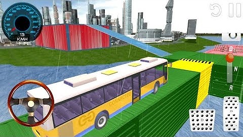 Impossible Bus Tracks Driving Simulator (by Volcano Gaming Studio) Android Gameplay [HD]