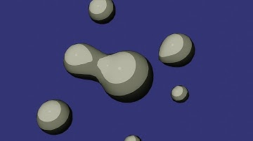 Metaballs Animation - Blender 2.8 Workbench Engine render