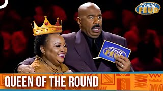 She Almost Set A New Record  Fast Money  Family Feud Classics
