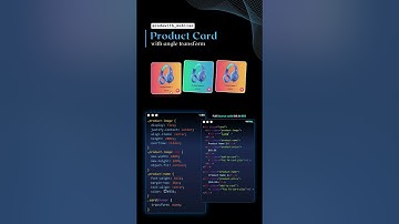 Product Card Pure CSS...❤️ | #codewith_muhilan #css #coding