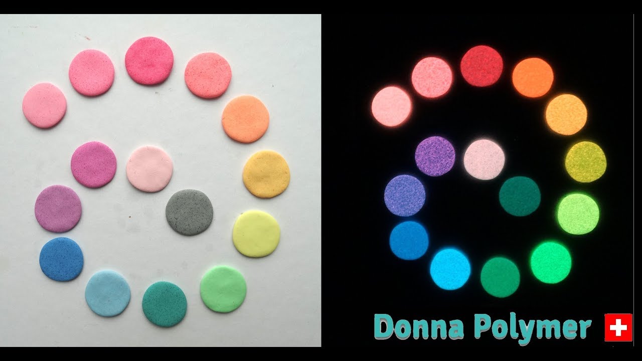 How to intrinsically colour to polymer clay 