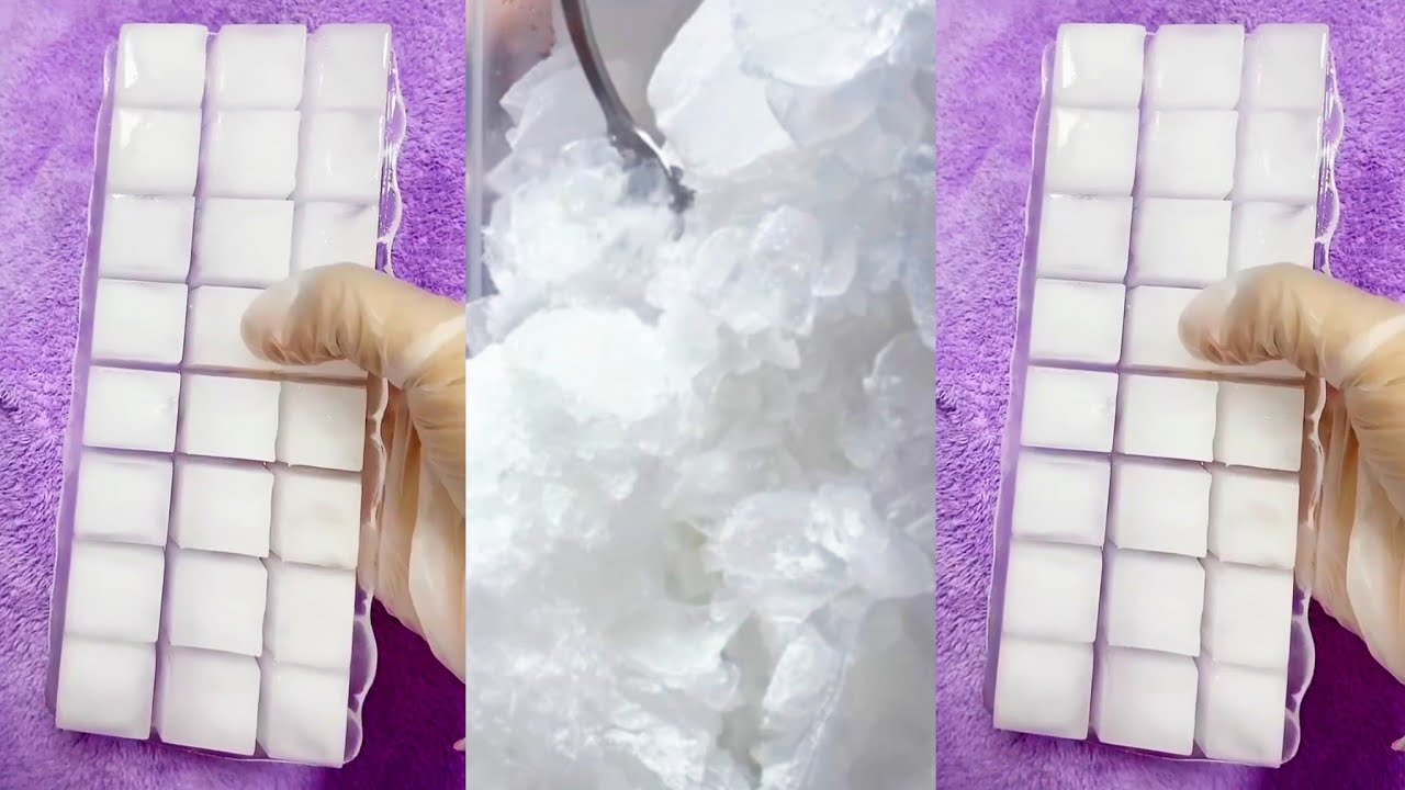 ASMR HARD ICE EATING / THIN ICE / CLEAR ICE - YouTube