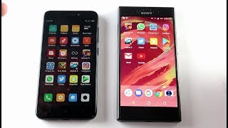 SONY XPERIA R1 Vs REDMI 4 | SPEED TEST