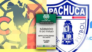AMÉRICA VS PACHUCA | EN VIVO 🔴CUARTOS DE FINAL-VUELTA. LIGA MX CLAUSURA 2024