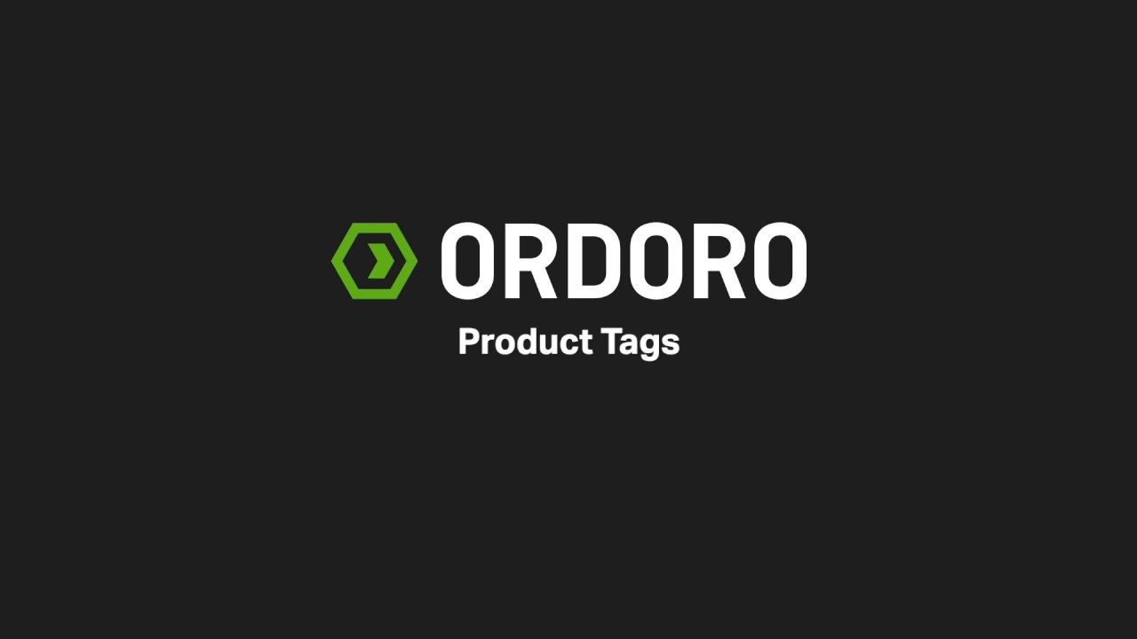 Ordoro Product Tags