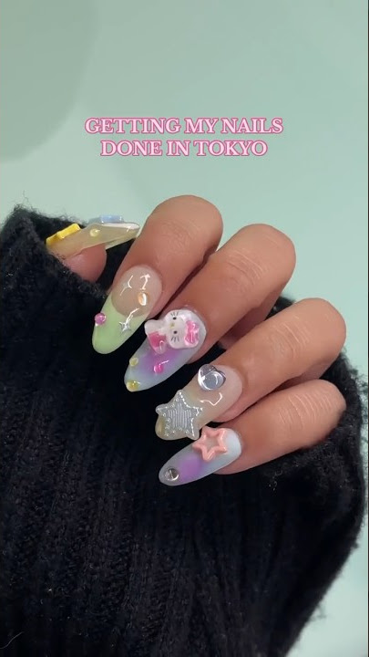 GETTING MY NAILS DONE IN TOKYO 🇯🇵