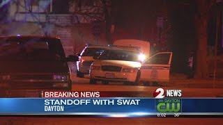 Man in custody in Dayton standoff