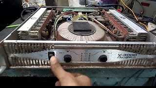 V-3000 Dynatech Amplifier Repairing| The Tech Techno| #amplifierrepairing#soundandlights #repairing