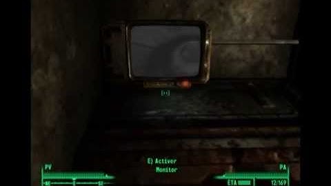 Animated Monitor for security camera in Fallout 3