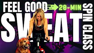 🤗 20-Min Indoor Cycling Workout | Quick Sweat + Mood Boost Ride