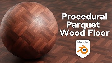 Procedural Parquet Wood Floor Material (Blender Tutorial)