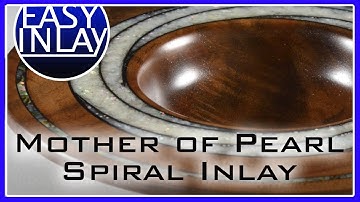 Mother of Pearl Spiral Inlay | Easy Inlay How-To