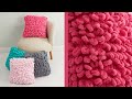 Alize Puffy ile Yastık Yapımı / Pillow Tutorial with Alize Puffy / Вязание подушки