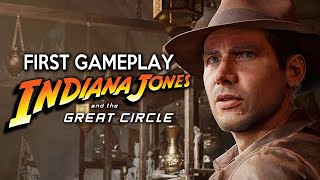 NEW INDIANA JONES Game officially coming in 2024 | Insane 4K Gameplay showcased at Xbox Direct