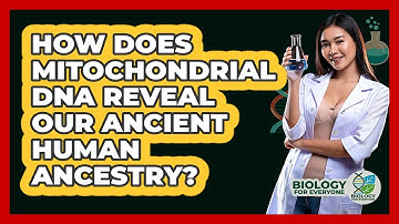 How Does Mitochondrial DNA Reveal Our Ancient Human Ancestry? - Biology For Everyone