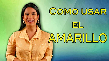 ¿Es el amarillo un color favorecedor?