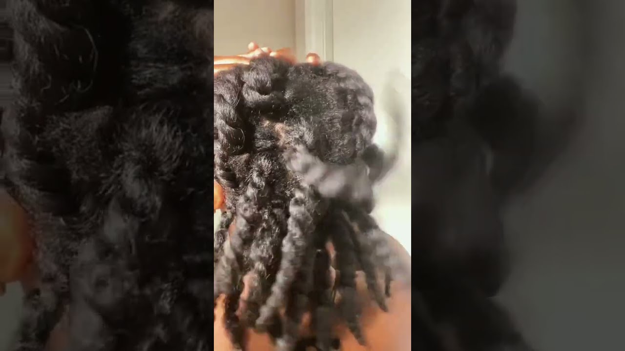 lazy natural hair fall edition