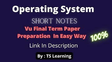 cs604 final term preparation 2022 || cs604 important topic for final preparation by TS Learning