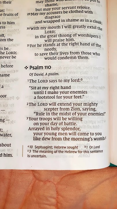 Psalm 110 NIV A Psalm Of David 150daysofpsalms praise faith YouTube psalm-110-niv-a-psalm-of-david-150daysofpsalms-praise-faith-youtube