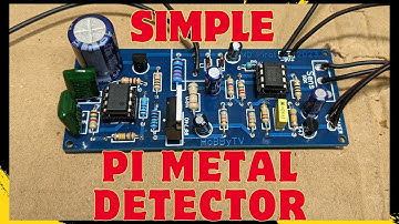 Simple PI Metal Detector