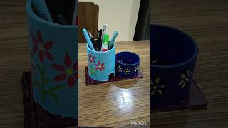 No. 2.Pen stand #craft #art #table top