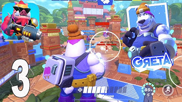 BEAST Bio Exo Arena Suit Team - Gameplay Walkthrough part 3 - New Hero Greta Unlocked (Apple Arcade)