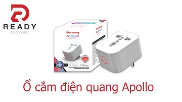 Ổ cắm điện thông minh Điện Quang 220V -10A - Ổ cắm wifi, điều khiển từ xa