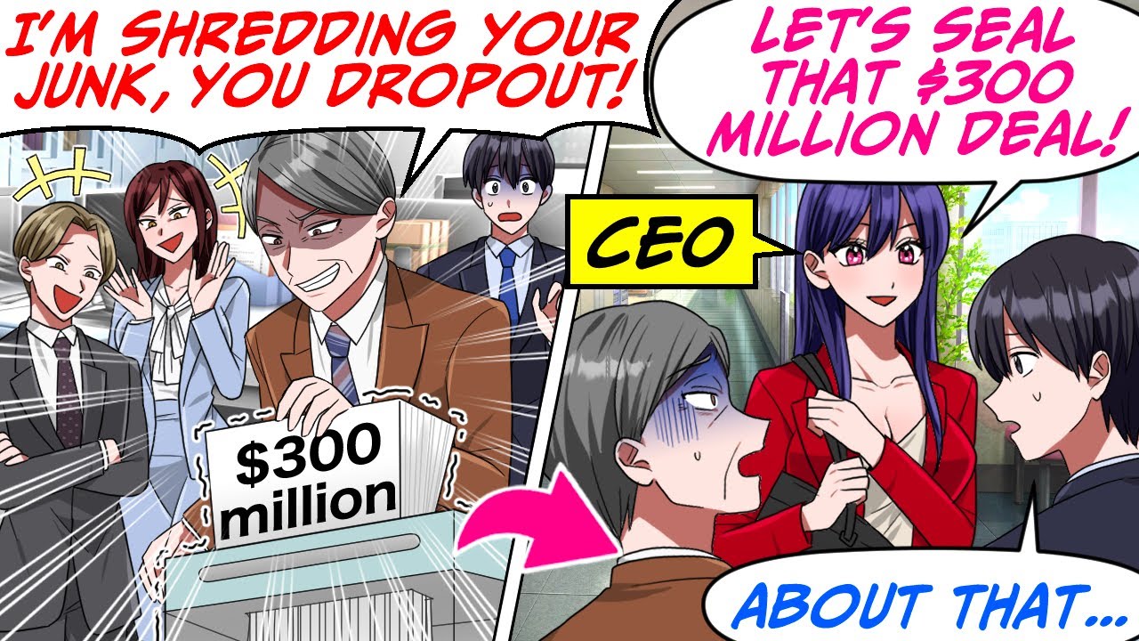 Мой босс выкинул мои материалы прямо перед тем, как я собирался вести переговоры! Но… [RomCom Man...