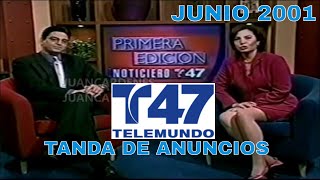 Telemundo 47 - Tanda De Comerciales 062001