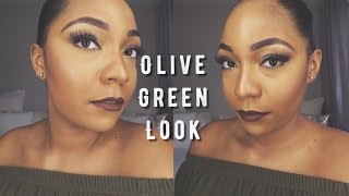Olive Green Make-Up Tutorial Ashley Smith Tv
