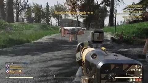 Fallout 76 Bloodied Explosive Handmade