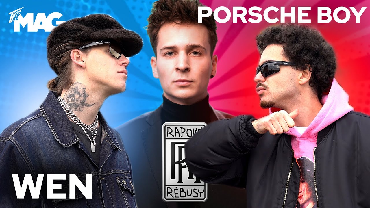 RAPOVÉ RÉBUSY 14: WEN vs. PORSCHE BOY (Soukromé letadlo speciál) - YouTube