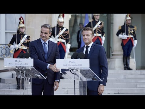 Δηλώσεις του Πρωθυπουργού Κυριάκου Μητσοτάκη με τον Πρόεδρο της Γαλλικής Δημοκρατίας Emmanuel Macron