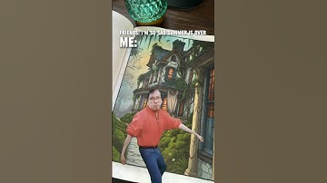 Not me coloring Haunted Houses for 3 months straight 👻