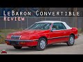 1992 chrysler lebaron convertible review  a nostalgic american droptop