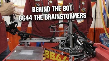 Behind the Bot | 8644 The Brainstormers | POWERPLAY Robot
