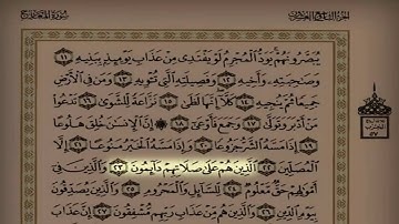سورة المعارج مع تتبع الآيات الشيخ سلمان العتيبي