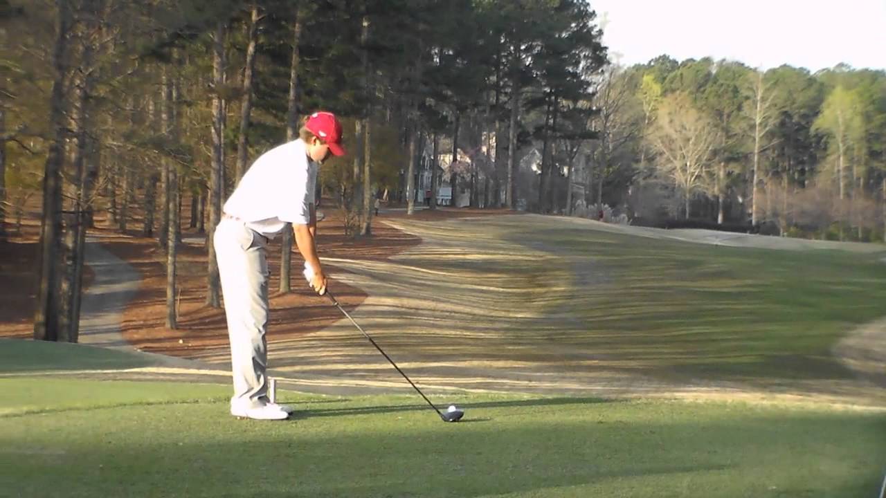 Bobby Wyatt's opening tee shot