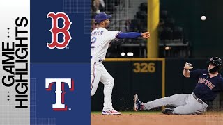 Red Sox vs. Rangers Game Highlights (9\/19\/23) | MLB Highlights